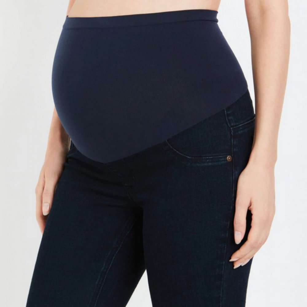 Motherhood Maternity Indigo Blue Secret Fit Belly Super Stretch Skinny Jeans